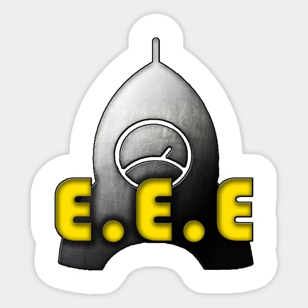 Estrategia Espacial en Español Gris Sticker by gengisar